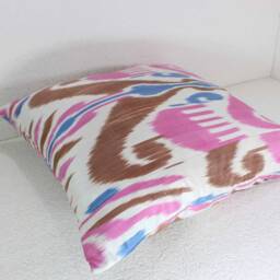 Hand Dyed Ikat Pillow Cover - thumbnail 3