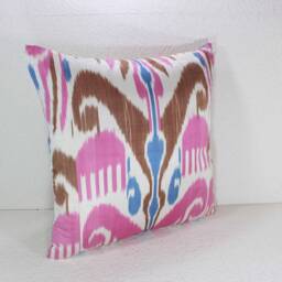 Hand Dyed Ikat Pillow Cover - thumbnail 2