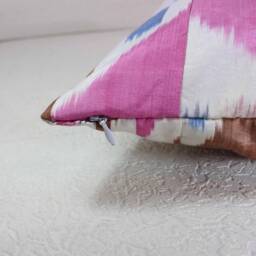 Hand Dyed Ikat Pillow Cover - thumbnail 4