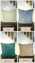 Pillow Covers Smooth Velvet Green, Purple, & Faux Suede Brown Black D??cor Covers - thumbnail 4