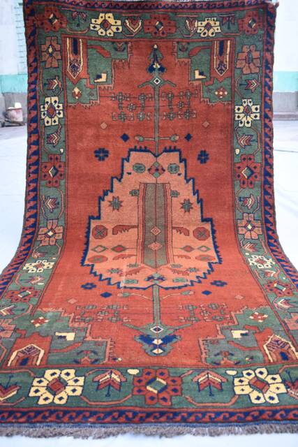 6.11 X 3.10 Turkmen Carpet/Turkmen Rug, Handmade, Brand 100% Wool High Quality, Kitchen Hallway Entryway Wall Hanging Rug - image 1