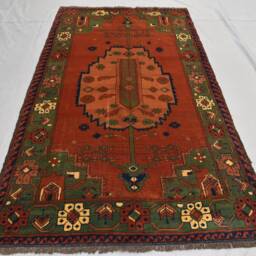 6.11 X 3.10 Turkmen Carpet/Turkmen Rug, Handmade, Brand 100% Wool High Quality, Kitchen Hallway Entryway Wall Hanging Rug - thumbnail 2