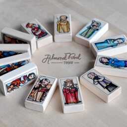 st Anne Patron Saint Block With Gift Bag // Mother Of Mary, Patron Grandmothers Catholic Toys By Almondrod - thumbnail 4