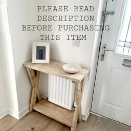 Bespoke Radiator Cover, Shelf, Console Table, Cabinet, Rustic Cover - thumbnail 2