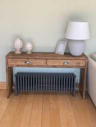 Bespoke Radiator Cover, Shelf, Console Table, Cabinet, Rustic Cover - thumbnail 1