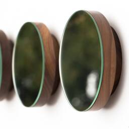 Large Round Hooks For Wall, Modern Coat Rack With Decorative Knobs & Clothes Hanger - thumbnail 4