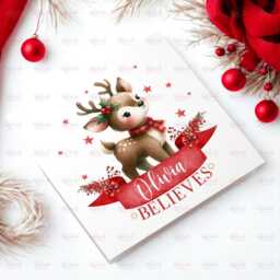 Personalised Kids Christmas Decoration - Grandson Gift Custom Bauble For Boys & Girls Stocking Filler Eve Box - thumbnail 3