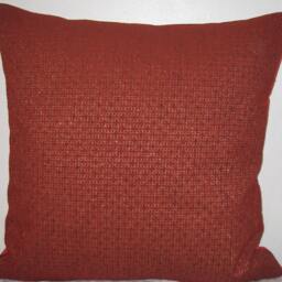 "Chenille Ikat Pattern Decorative Pillow Cover-20""x20" - thumbnail 2