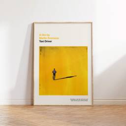 Taxi Driver Print - Movie Poster, Retro, Mid Century Modern, Vintage Art Print, Minimalist - thumbnail 2
