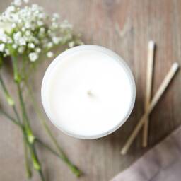 Fianc??e Christmas Candle Personalised Soy Wax Scented Gift - thumbnail 2