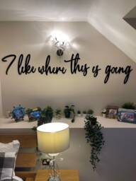 Acrylic Wall Art, Words, Positive Quote