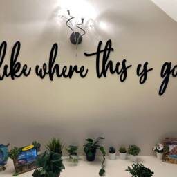 Acrylic Wall Art, Words, Positive Quote - thumbnail 3