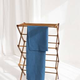 Set Of 2 Linen Bath Towels, Hand & Body Various Colors - thumbnail 3