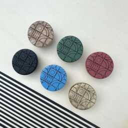 Geometric Plywood Wall Hanging Scandi Boho Terracotta & Pink - thumbnail 4