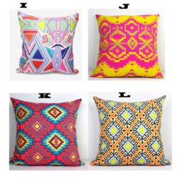 Jacquard Cotton Euro Sham Cover Decorative Throw Pillow Case - thumbnail 3