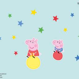 Peppa Pig & George Wall Sticker Pack, Decals, Stickers, Decor, Themed Bedroom - thumbnail 2