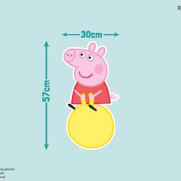 Peppa Pig & George Wall Sticker Pack, Decals, Stickers, Decor, Themed Bedroom - thumbnail 3