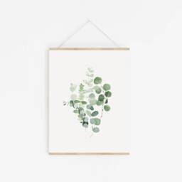 Eucalyptus Set Of 3 Prints, Botanical Wall Art, Rustic Decor, Farmhouse Plant Poster, Nature Green Home Decor - thumbnail 3