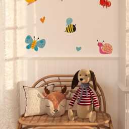 Mini Bug Wall Sticker Decals - thumbnail 2