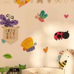 Mini Bug Wall Sticker Decals - thumbnail 3