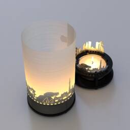 Toronto Premium Gift Box - Stunning Motif Candle, Projects City Skyline & Silhouette Ideal Souvenir For Fans