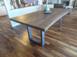 Modern Natural Edge Dining Table - Kitchen
