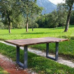 Modern Natural Edge Dining Table - Kitchen - thumbnail 4