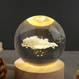 Custom Clouds Night Light With Name, Baby Bedroom Light, Cute Room Decor, Lamp, Nursery Newborn Gift - thumbnail 2