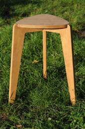 New Model Of Triangle Stool, Wooden Stool For Child, Adult Or Your Plant - thumbnail 1