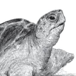 Sea Turtle Fingerprint Guestbook - Baby Shower Art Print - thumbnail 2