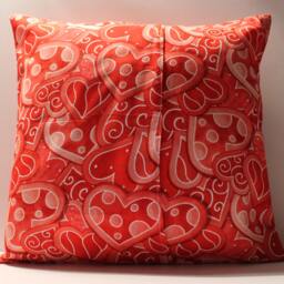 12x12 Valentine's Day Hearts Abound Pillow - thumbnail 3