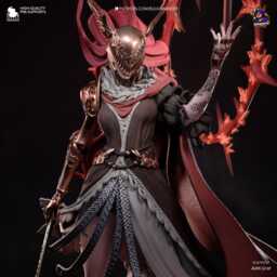 Rotten Queen - Cursed Valkyrie Souls-Like Dark Fantasy Malenia Resin Figure 16K - thumbnail 3