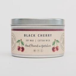 Black Cherry - Scented Candle Hand Poured in Yorkshire Soy Wax Vegan