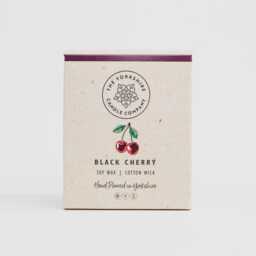 Black Cherry - Scented Candle Hand Poured in Yorkshire Soy Wax Vegan - thumbnail 4