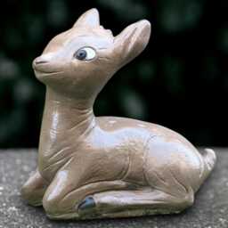 Fantasy Deer Statue Concrete Sculpture Stone Animal Decoration Garden Figurine Deer Lover Gift Handmade Ornament Yard Art - thumbnail 1