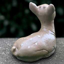 Fantasy Deer Statue Concrete Sculpture Stone Animal Decoration Garden Figurine Deer Lover Gift Handmade Ornament Yard Art - thumbnail 4