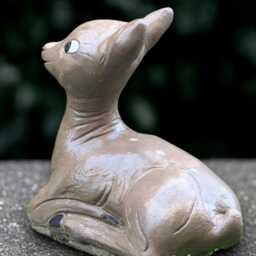 Fantasy Deer Statue Concrete Sculpture Stone Animal Decoration Garden Figurine Deer Lover Gift Handmade Ornament Yard Art - thumbnail 3
