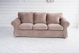 Ektorp 3.5 Seat Sofa Cover, Custom Made Cover Fits Ikea Seater
