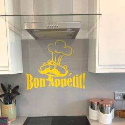 Bon Appetit Wall Sticker, Appetit Decal, Kitchen Decor, Art, Stickers - thumbnail 3