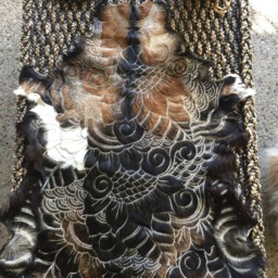 Handcarved Goat Hide - thumbnail 4