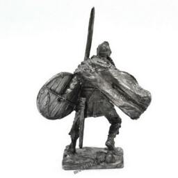Tin 54mm Scandinavian Viking, Swedish Jarls, 9-10 Century - thumbnail 3