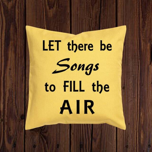 Grateful Dead Pillow Cover - Ripple Lyrics Let There Be Songs To Fill The Air - image 1