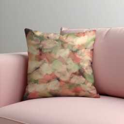 Earth Tone Watercolor Cushion Cover, Soft Abstract Brushstroke Pattern Pillow Cozy Throw Case For Natural Decor - thumbnail 2