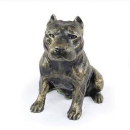 American Staffordshire Terrier, Dog Sitting Statue, Limited Edition, Artdog - thumbnail 3