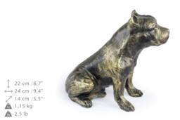American Staffordshire Terrier, Dog Sitting Statue, Limited Edition, Artdog - thumbnail 1