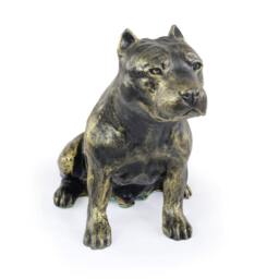 American Staffordshire Terrier, Dog Sitting Statue, Limited Edition, Artdog - thumbnail 4
