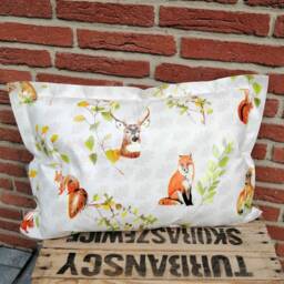 Oilcloth Cushion Forest Animals - Weatherproof Decorative For The Garden - thumbnail 3