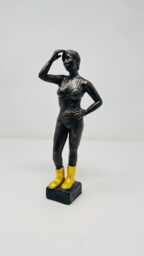 The Woman & The Sea, Bronze Sculpture, Patinated - thumbnail 1