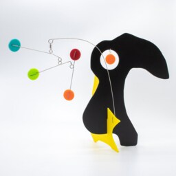 Kineticats Toucan Bird Stabile Modern Abstract Animal Art Sculpture