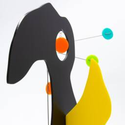Kineticats Toucan Bird Stabile Modern Abstract Animal Art Sculpture - thumbnail 2